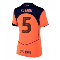 Barcelona Pau Cubarsi #5 Tretí Ženy futbalový dres 2025-26 Krátky Rukáv